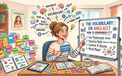 Le vocabulaire en anglais! How to remember it?